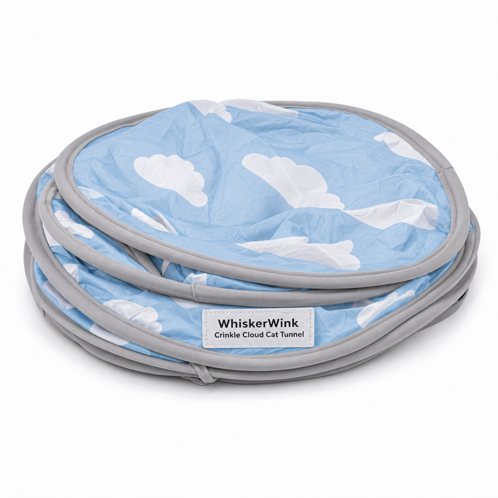 Crinkle Cloud Cat Tunnel - Image 2
