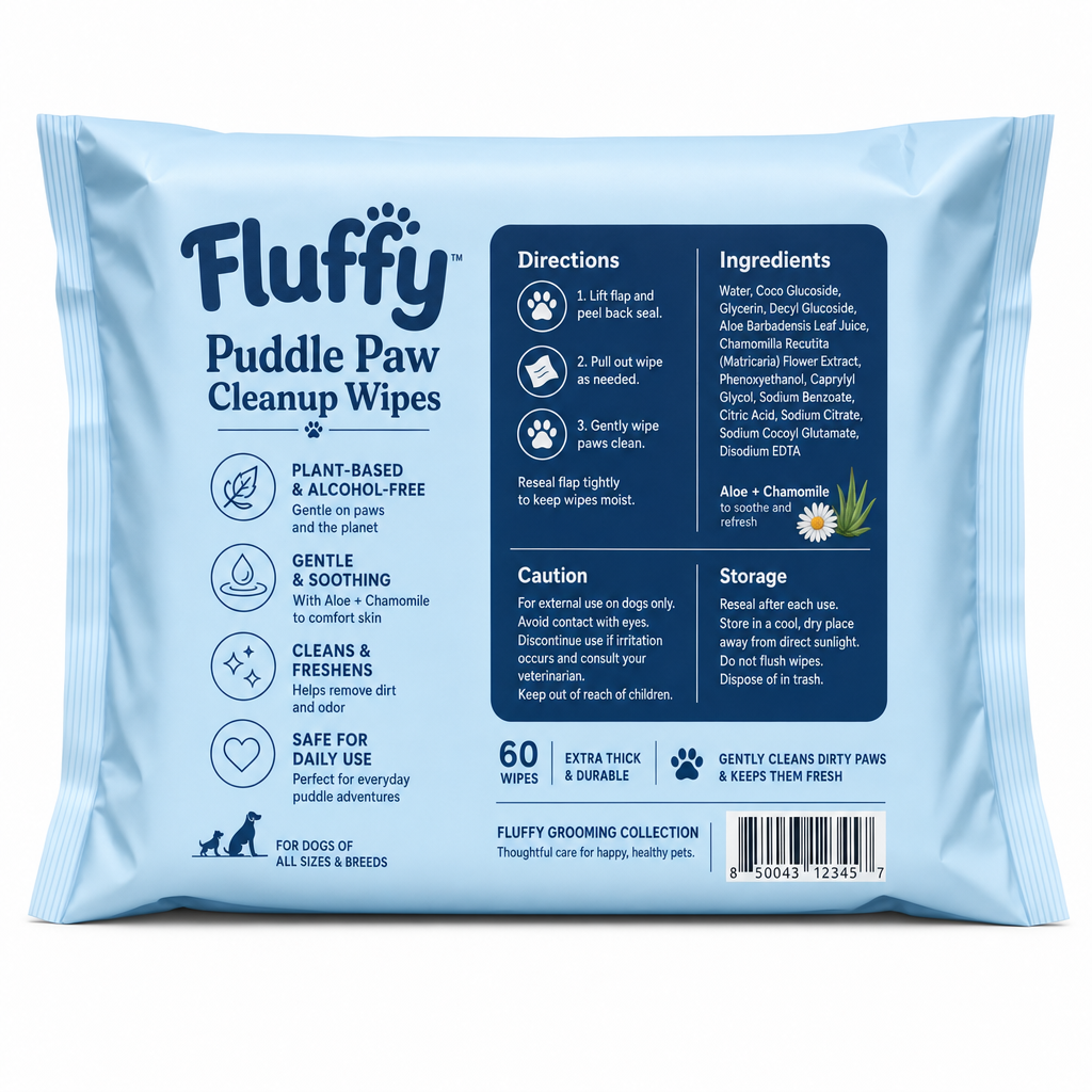 Puddle Paw Cleanup Wipes - Image 2