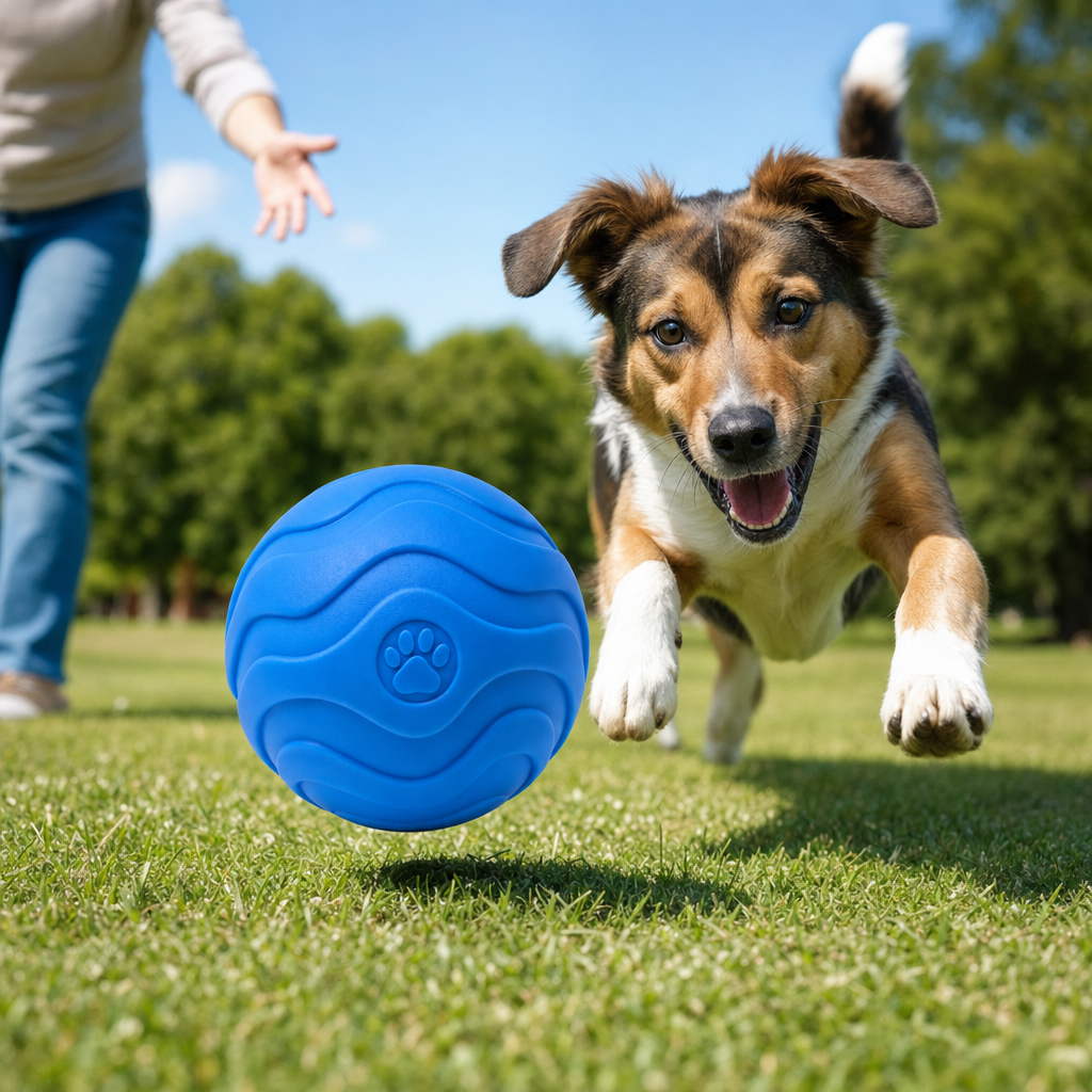 Bounce Buddy Rubber Fetch Ball - Image 4