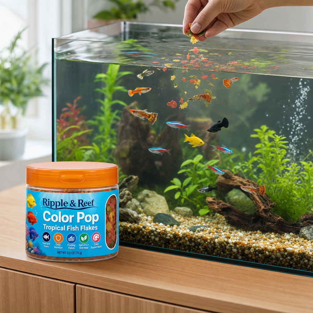 Color Pop Tropical Fish Flakes - Image 4