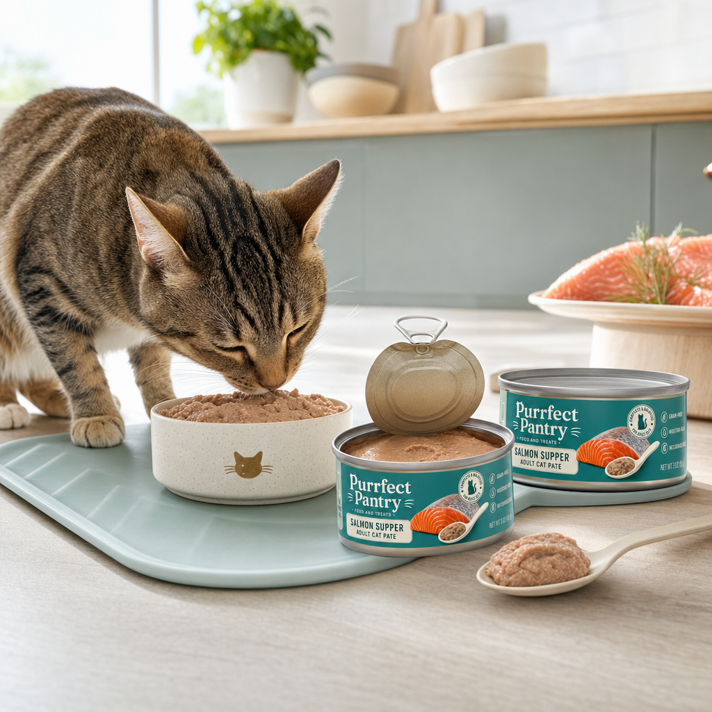 Salmon Supper Adult Cat Pate - Image 4