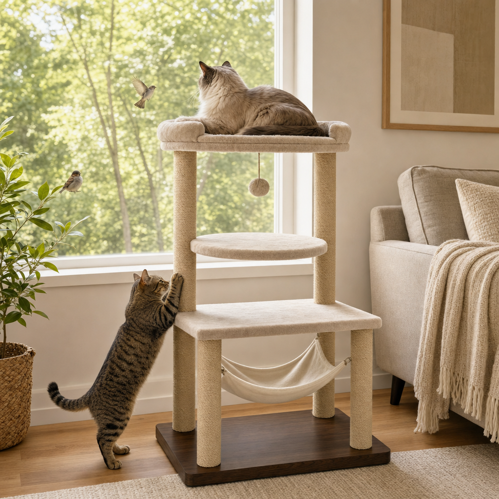 Perch and Purr Window Cat Tree - Image 4