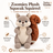 Zoomies Plush Squeak Squirrel - Image 3