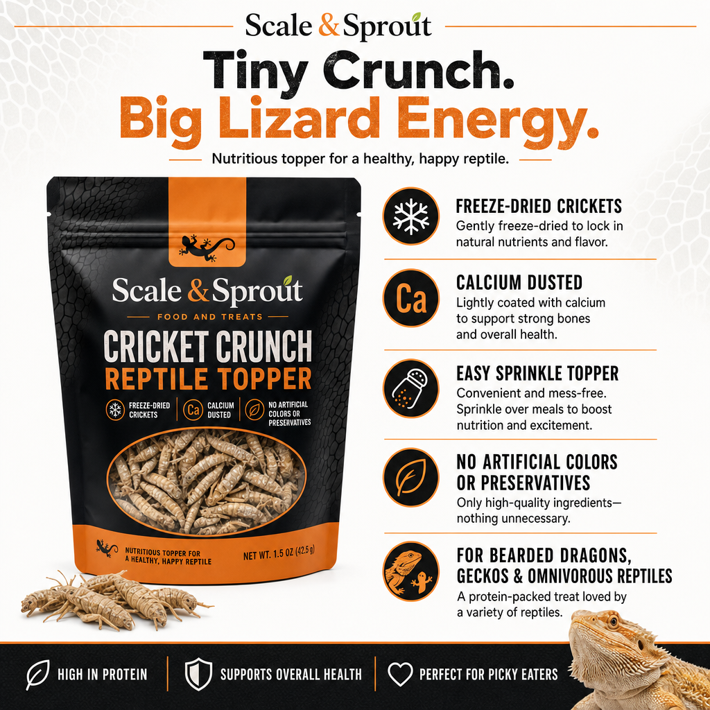 Cricket Crunch Reptile Topper - Image 3