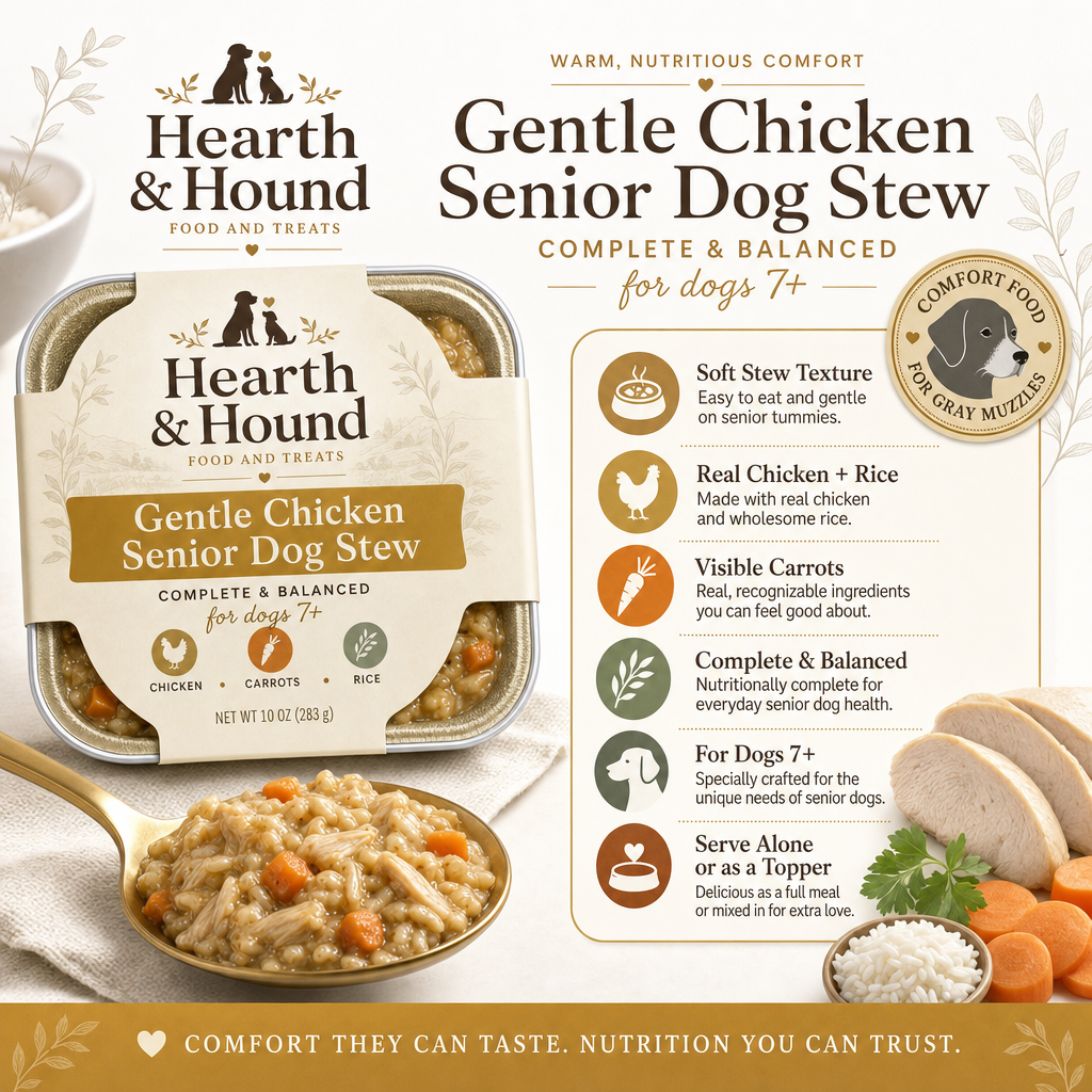 Gentle Chicken Senior Dog Stew - Image 3