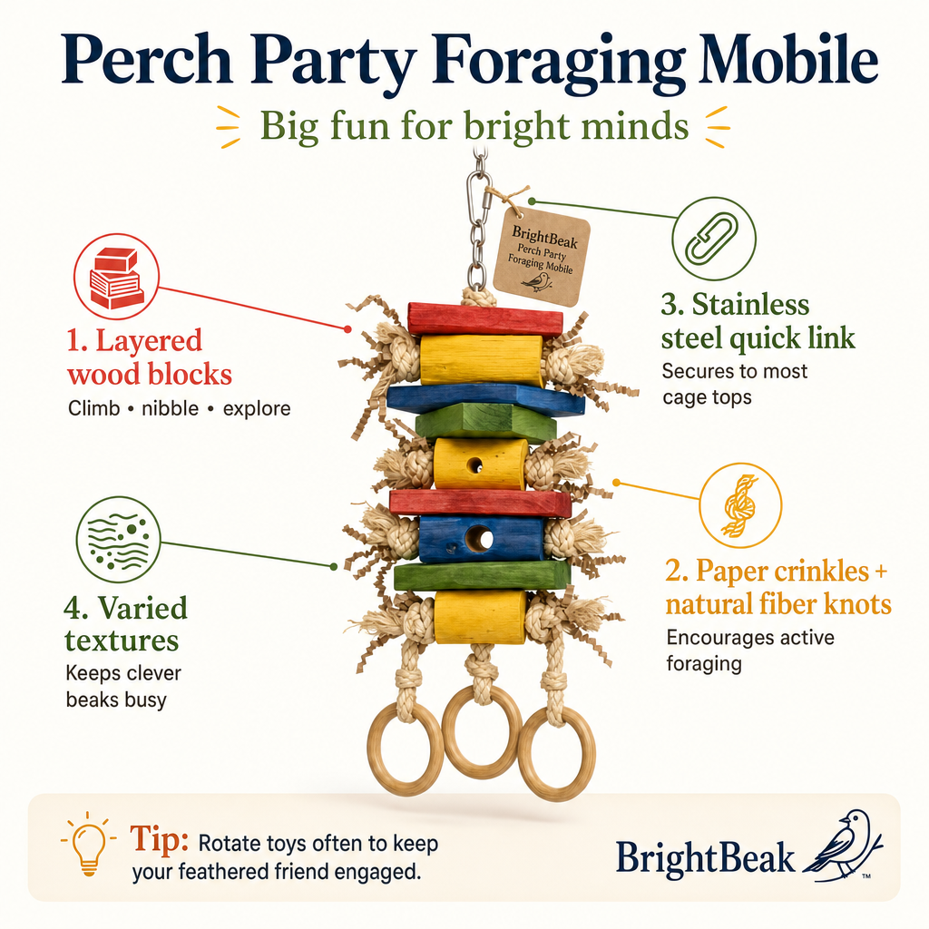 Perch Party Foraging Mobile - Image 3