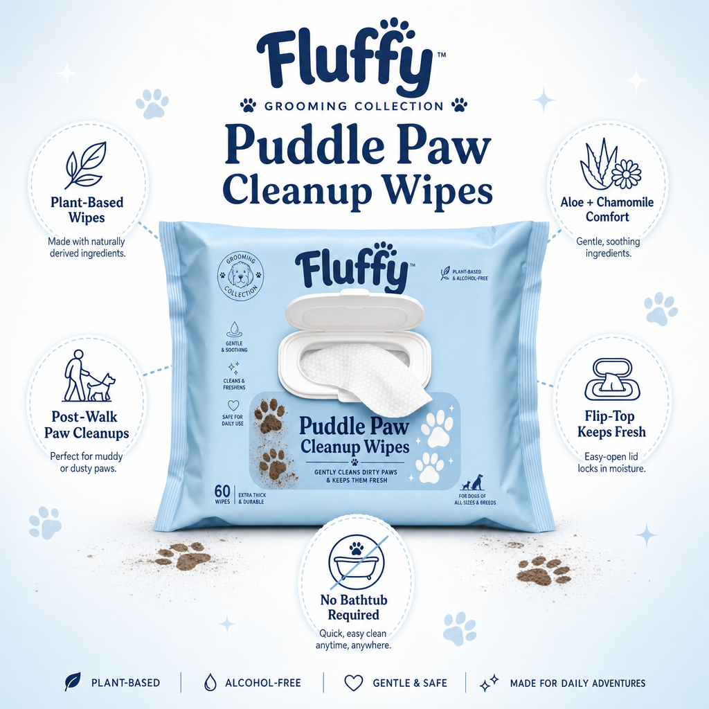 Puddle Paw Cleanup Wipes - Image 3