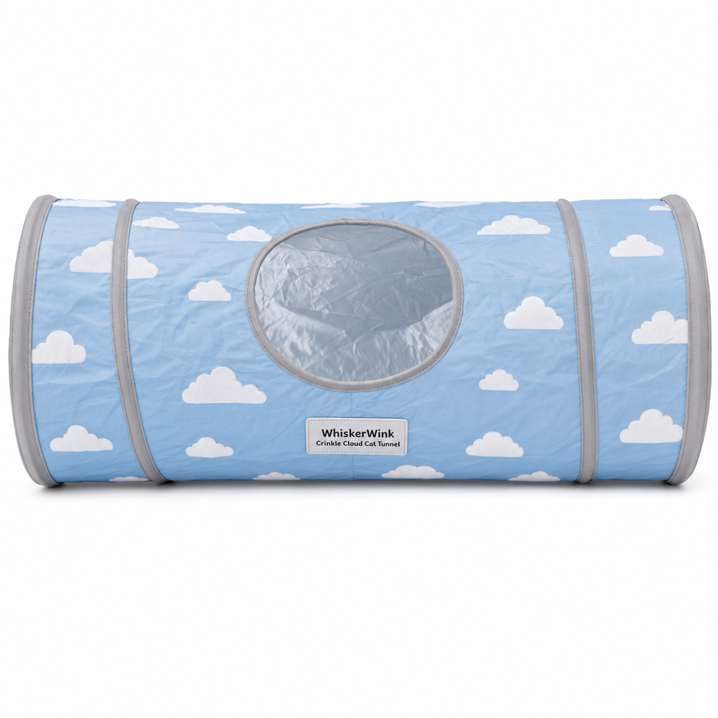 Crinkle Cloud Cat Tunnel - Image 1