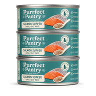 Salmon Supper Adult Cat Pate - Image 1